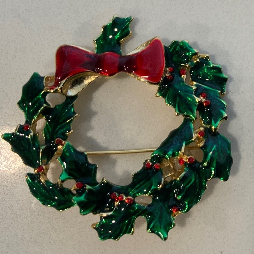 Vintage Christmas Wreath